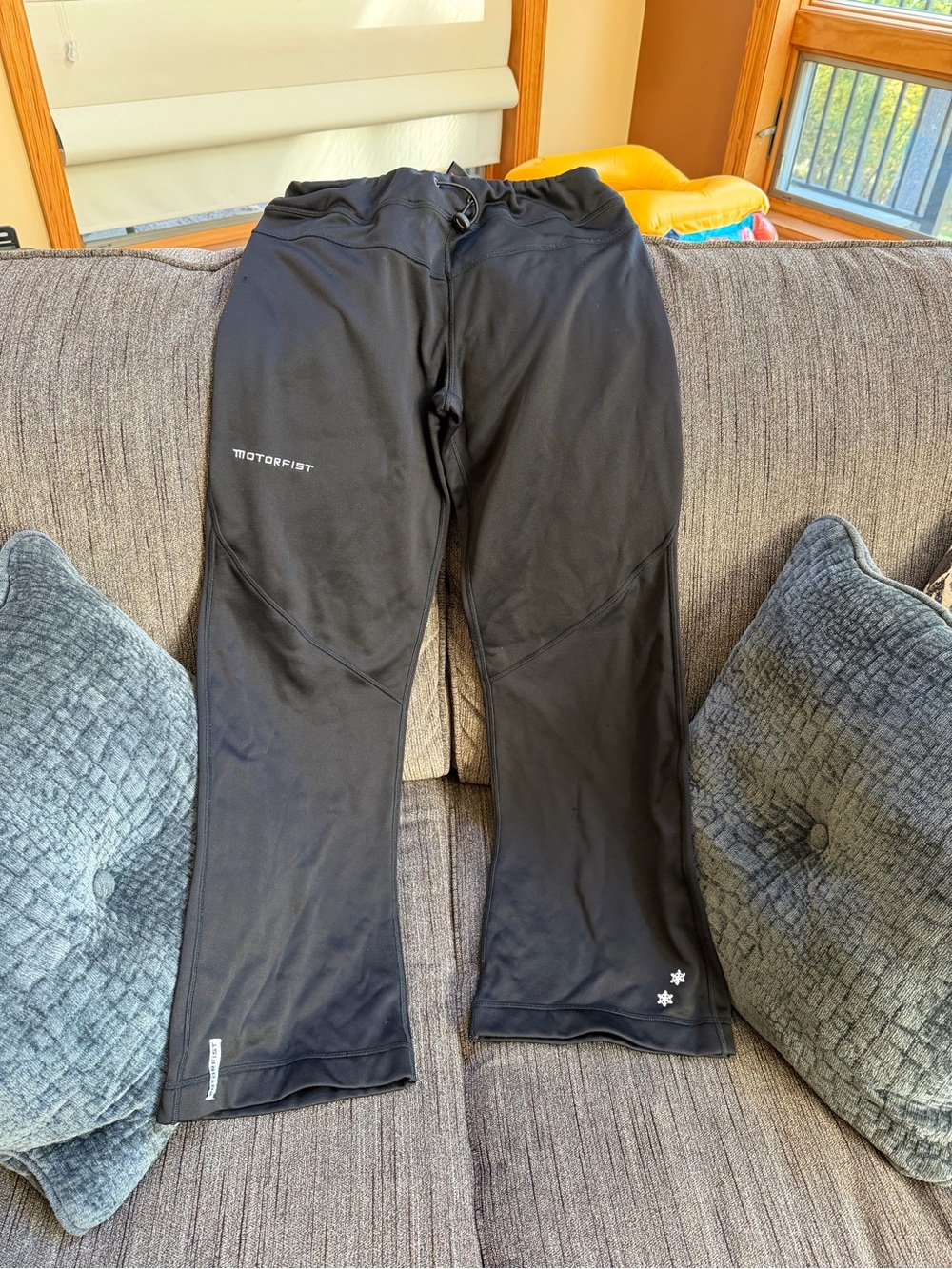Motorfist Black Snowmobile Winter Pants Women’s S/M